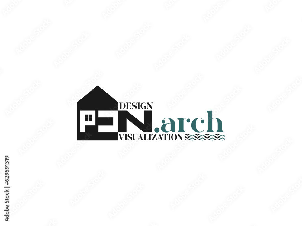 ARCHITECTURAL DESIGN LOGO WITH THE LETTER 