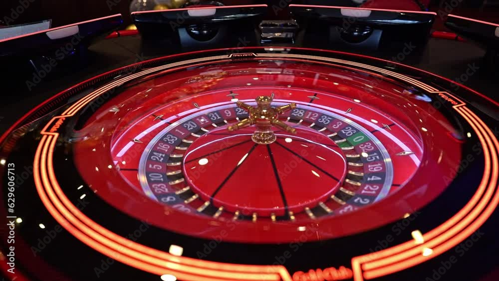 Electronic roulette in Casino, Gaming table. Slots and roulette in casino. Electronic roulette in Casino, Gaming table. Slots and roulette in casino.