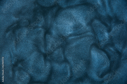 Blue grunge liquid background, horizontal