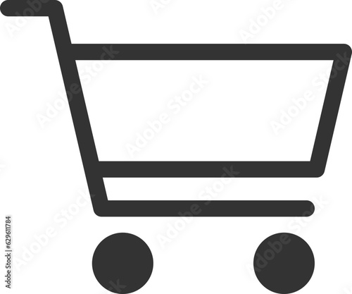 shopping cart icon vector
