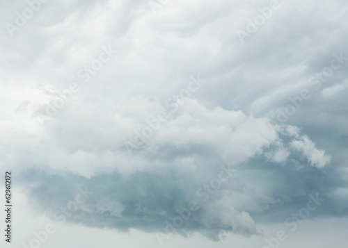 dramatic storm clouds in the sky