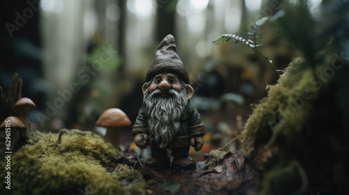 gnome in the forest goblin