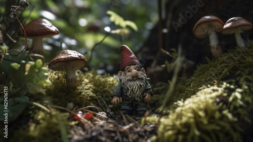 gnome in the forest goblin © PolacoStudios