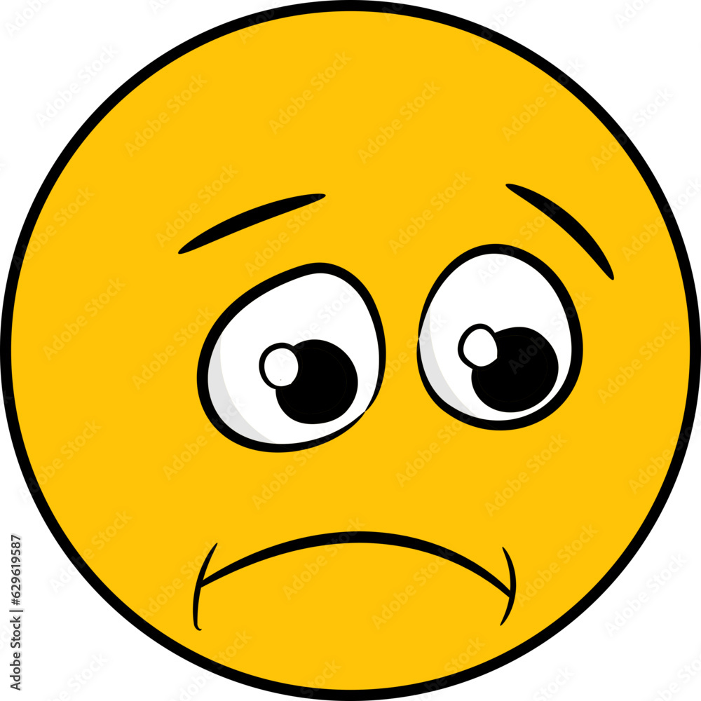 Set of trendy emoji. Cartoon emoticon sign. Vector fun character Set of trendy emoji. Cartoon emoticon sign. Vector fun character