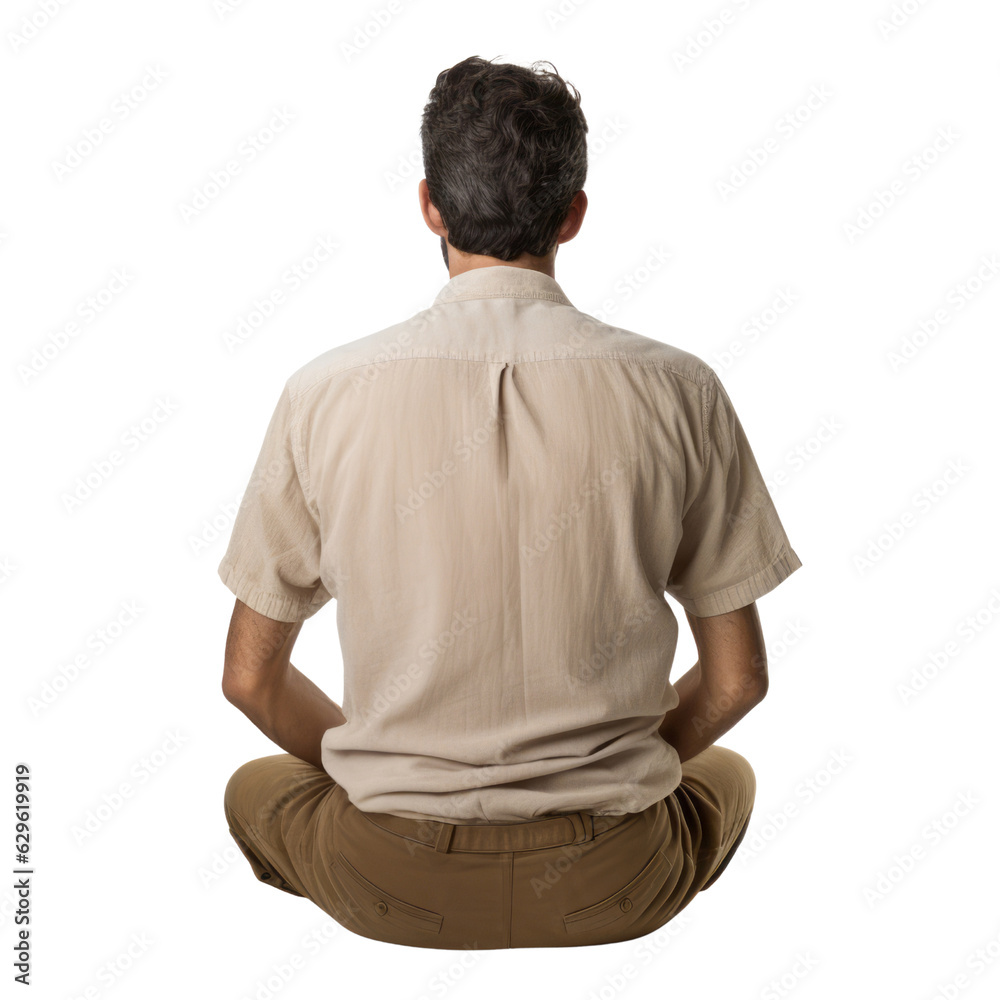view of a man isolated on transparent background cutout view of a man isolated on transparent background cutout