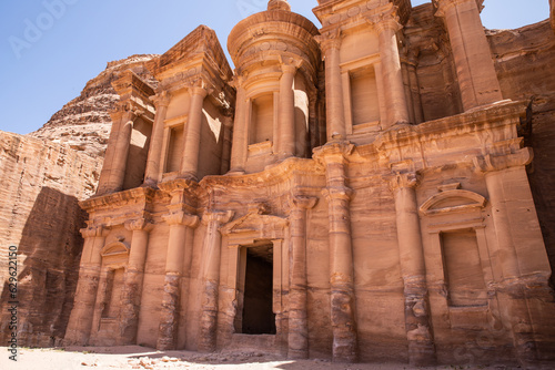 The city of Petra in Jordan, Middle East