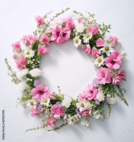 Beautiful floral wreath