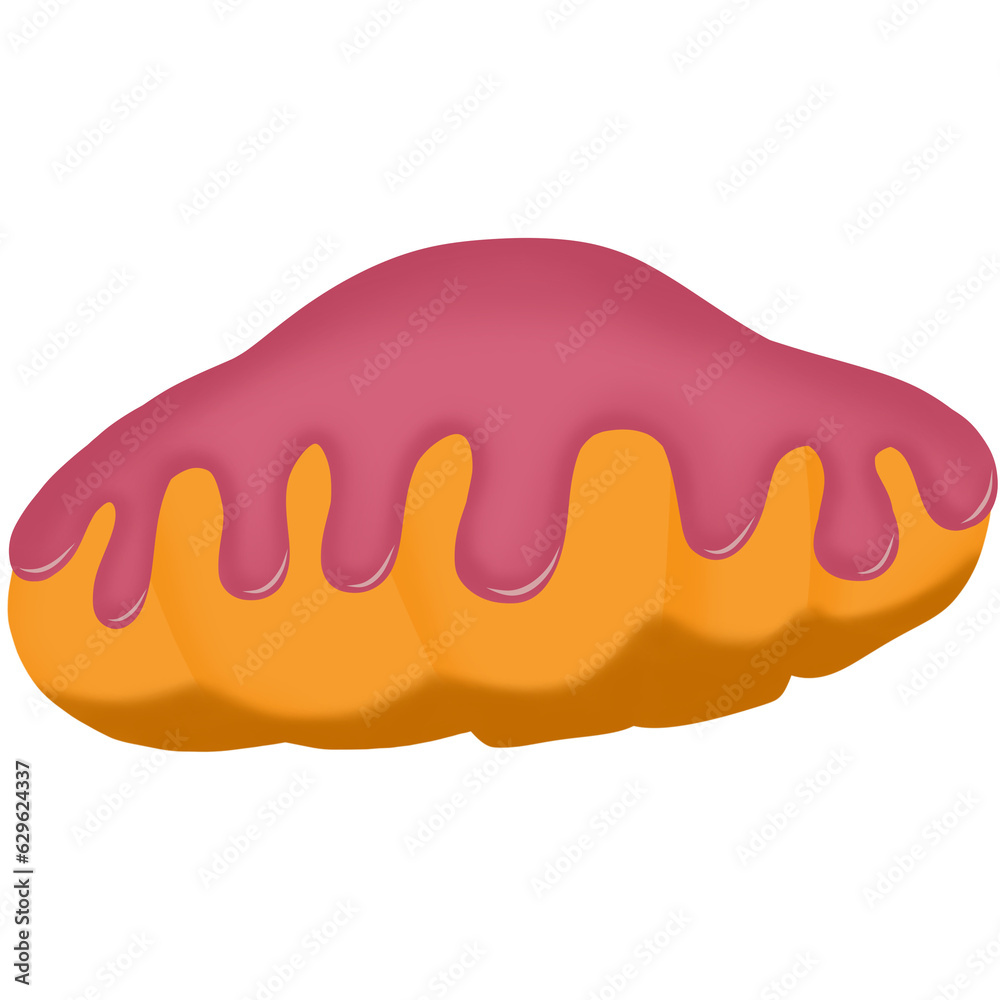 Bread Croissant Strawberry Breakfast Illustration Bread Croissant Strawberry Breakfast Illustration