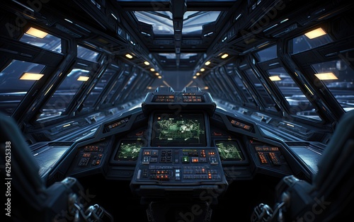 alien cockpit ufo interior