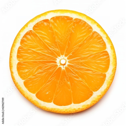 orange isolated on white background