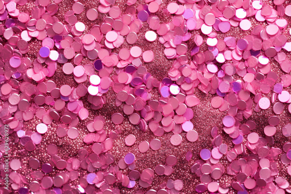 Obraz premium Pink glitter background
