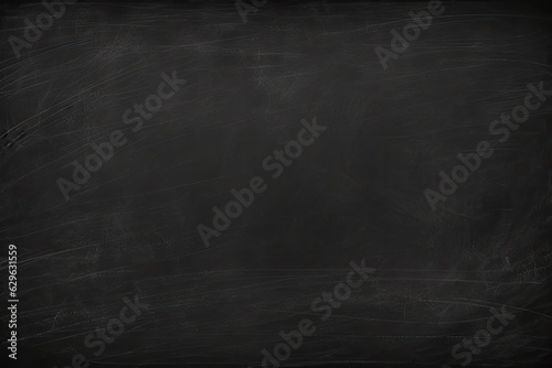 blackboard with chalk on blackboard