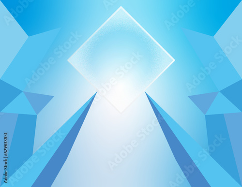 abstract blue star background