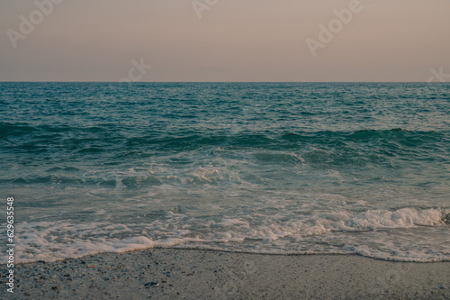 Waves of Mediterranean Sea ...