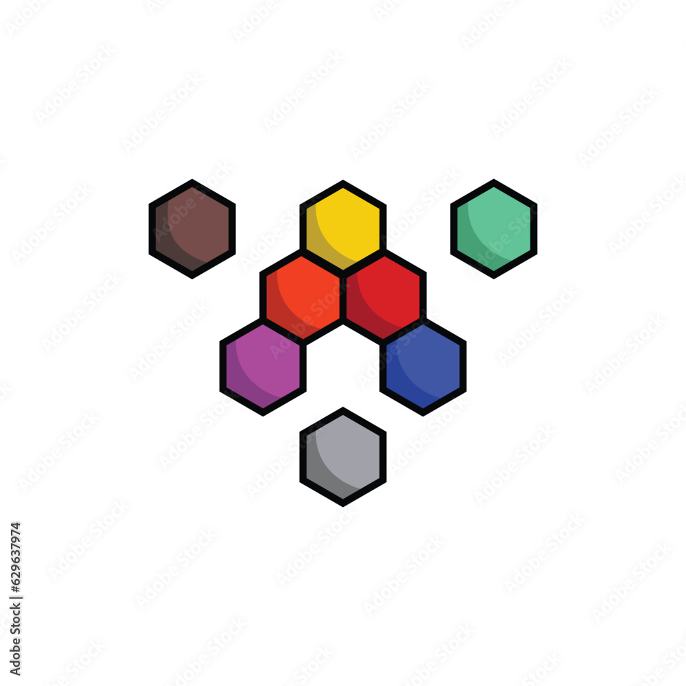 simple polygon vector t-shirt design, suitable for textile and appeal printing simple polygon vector t-shirt design, suitable for textile and appeal printing
