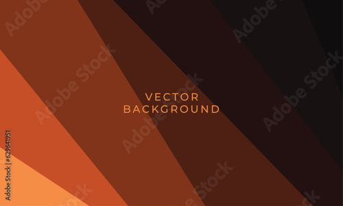 Vector abstract background in gentle coffee tones. Banner template, colored background, design elements.