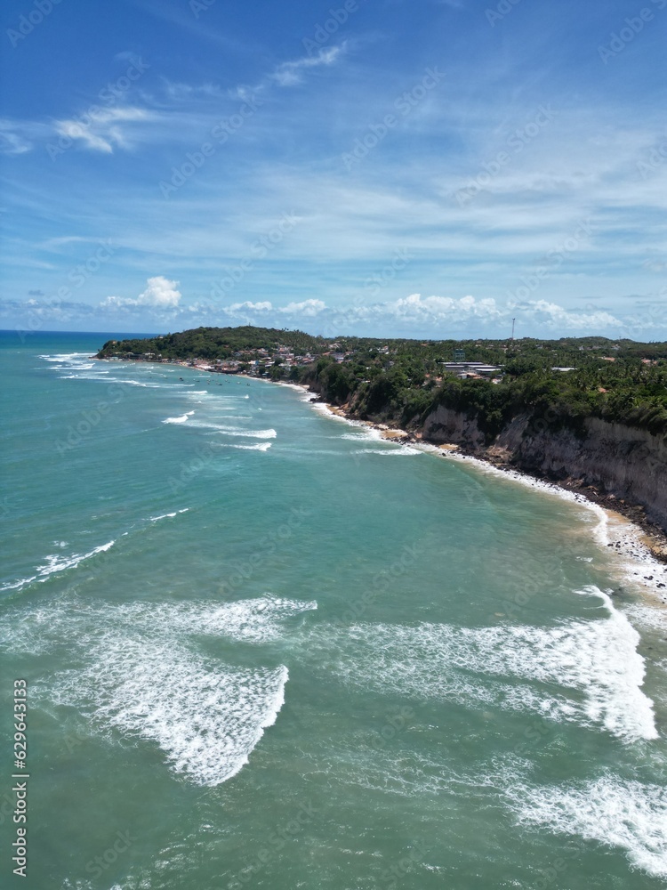 Praia de Rio grando do Norte Pipa em Tibau do sul