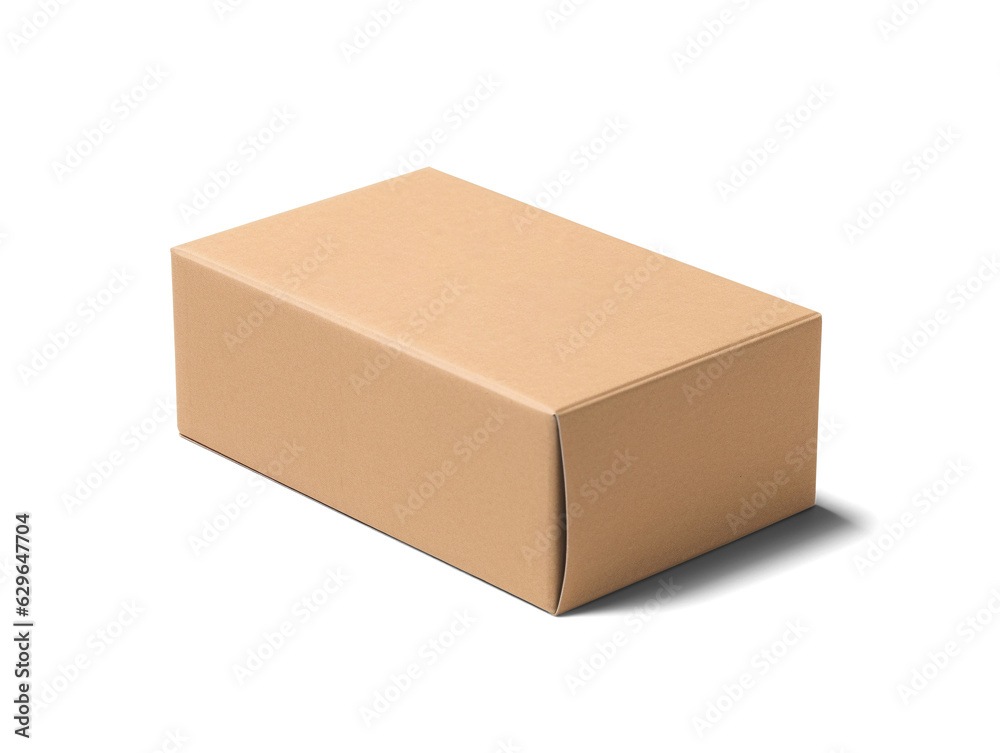 Blank package isolated on transparent or white background, png Blank package isolated on transparent or white background, png