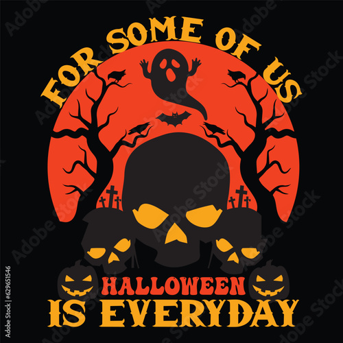 halloween tshart design vector art