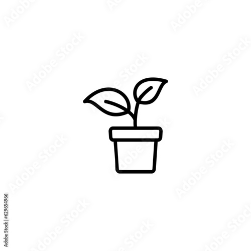 plant and garden icons and backgrounds