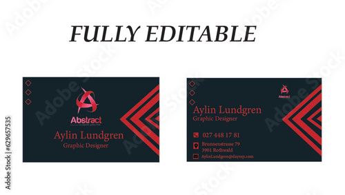 business card design