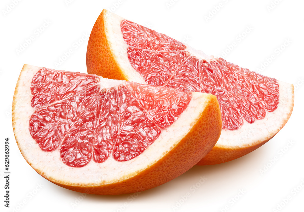 Organic fresh grapefruit isolated Organic fresh grapefruit isolated
