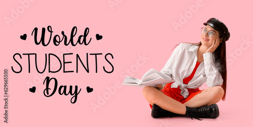 Greeting card for World Stu...
