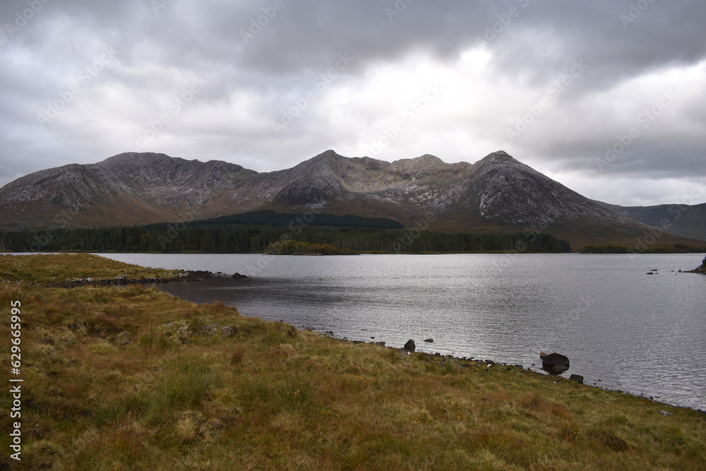 Lough Inagh Boathouse, Connemara, Co. Galway
