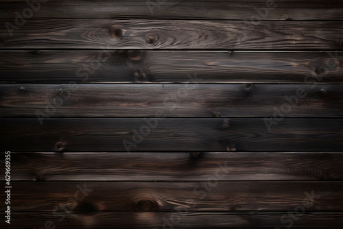 Schwarz Holz Textur Hintergrund - Generative AI 