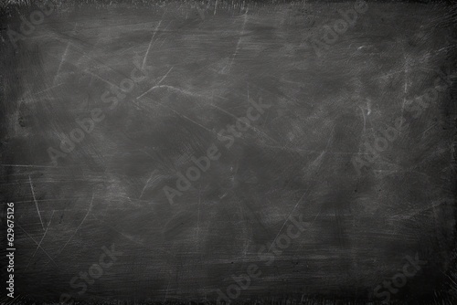 Blank Canvas: Empty Blackboard Mockup Template (Generative AI)