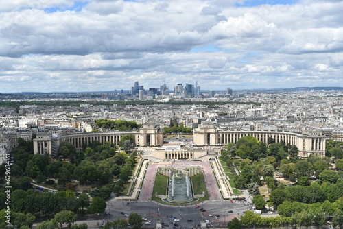 view from the eiffel tower