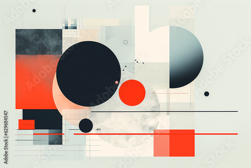 Bold aesthetic concept art. Modern abstract textured background, copy space, brutalism, thick design element, dull color pattern. Retro pop creative art. Made with Generative AI
