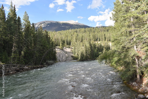 river in the mountains