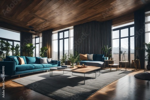 living room interior © Mehran