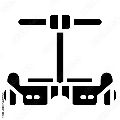 Segway vector icon style