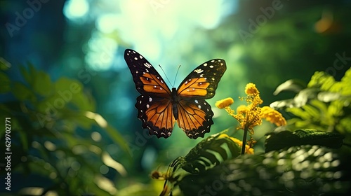 butterfly on a flower © Pale