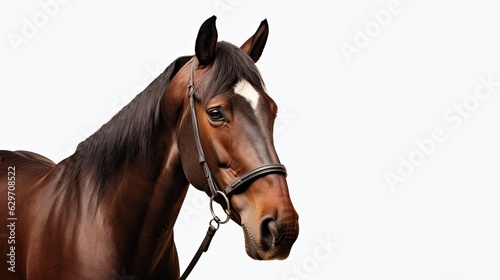 horse isolated on white © Pale