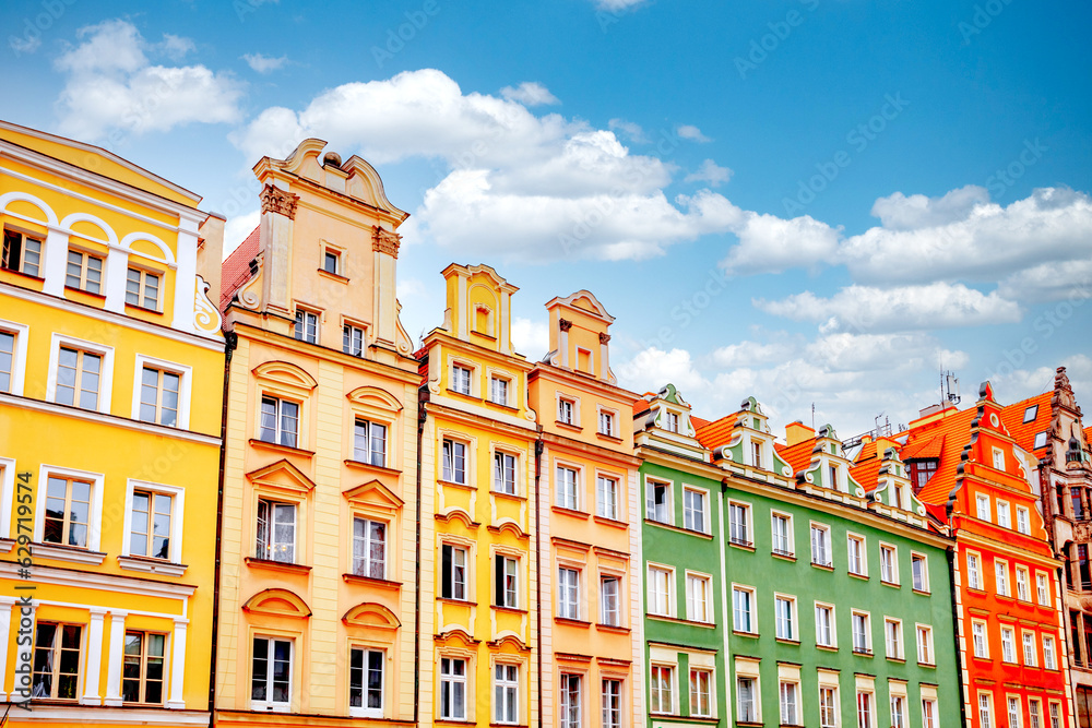 Fototapeta premium Altstadt, Breslau, Polen 