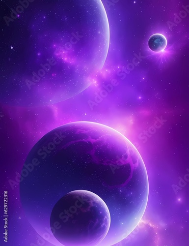 Purple Cosmic PaintiPurple Cosmic Painting Hyper ng Hyper © Fantasy24