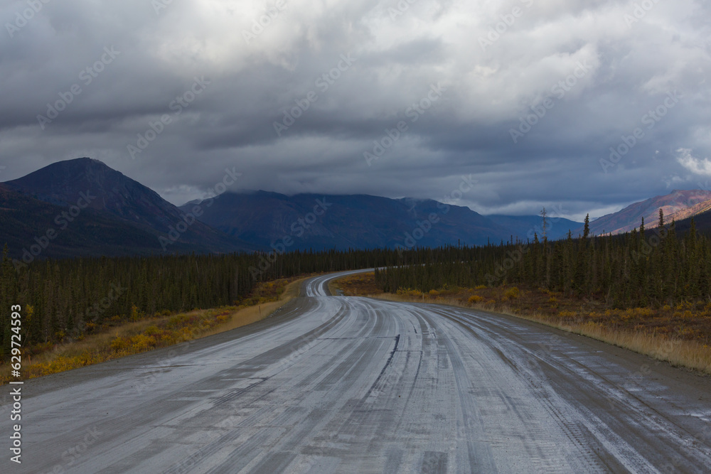 Road on Alaska Road on Alaska