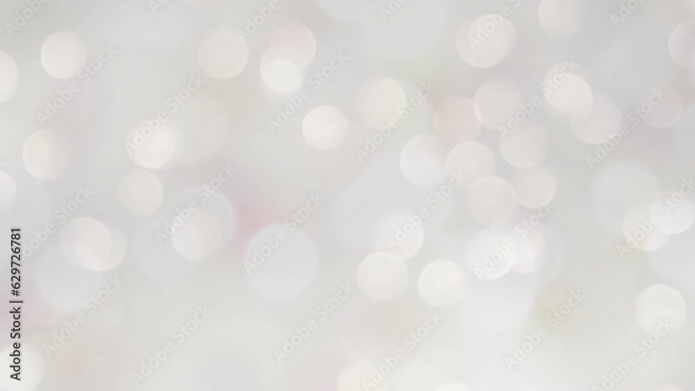 Bright bokeh light flares white abstract background.