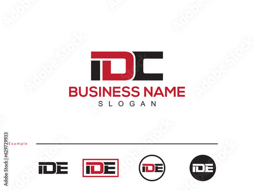 Premium Vector IDC id Business Letter Logo Icon Design For You photo