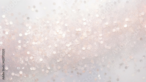 winter christmas background with sparkles. Generative Ai.  © PETR BABKIN