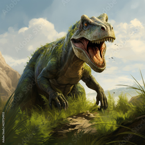 tyrannosaurus rex dinosaur © Helena