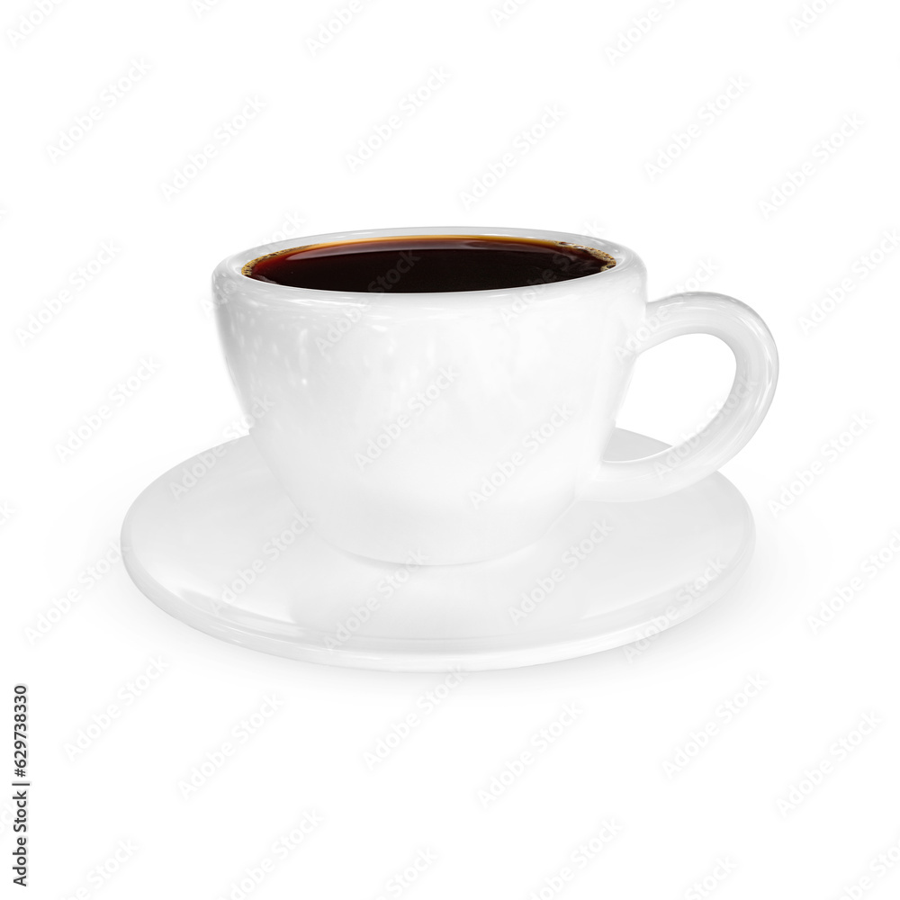 Blank Coffee Cup White Mockup with white background Blank Coffee Cup White Mockup with white background