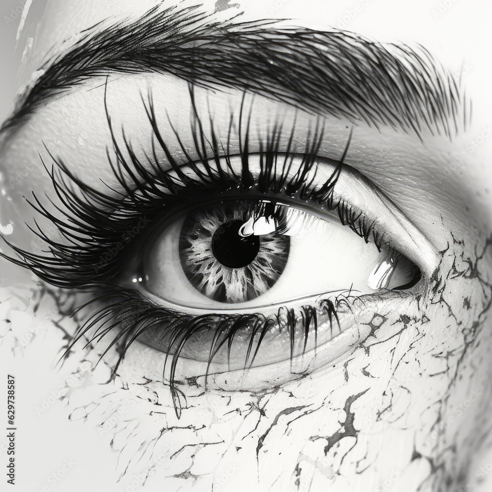 Obraz premium eye of the person
