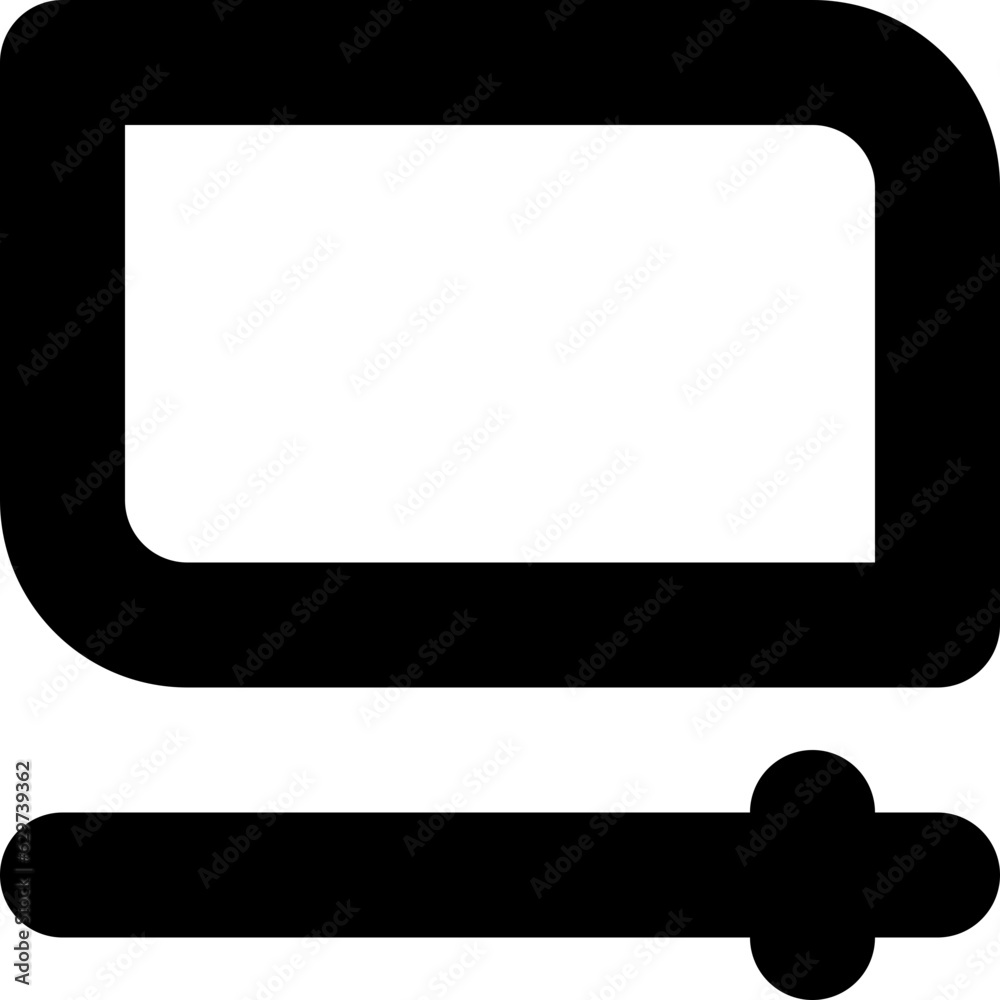 video media player icon in square shape and rounded style for user interface design and multimedia video media player icon in square shape and rounded style for user interface design and multimedia