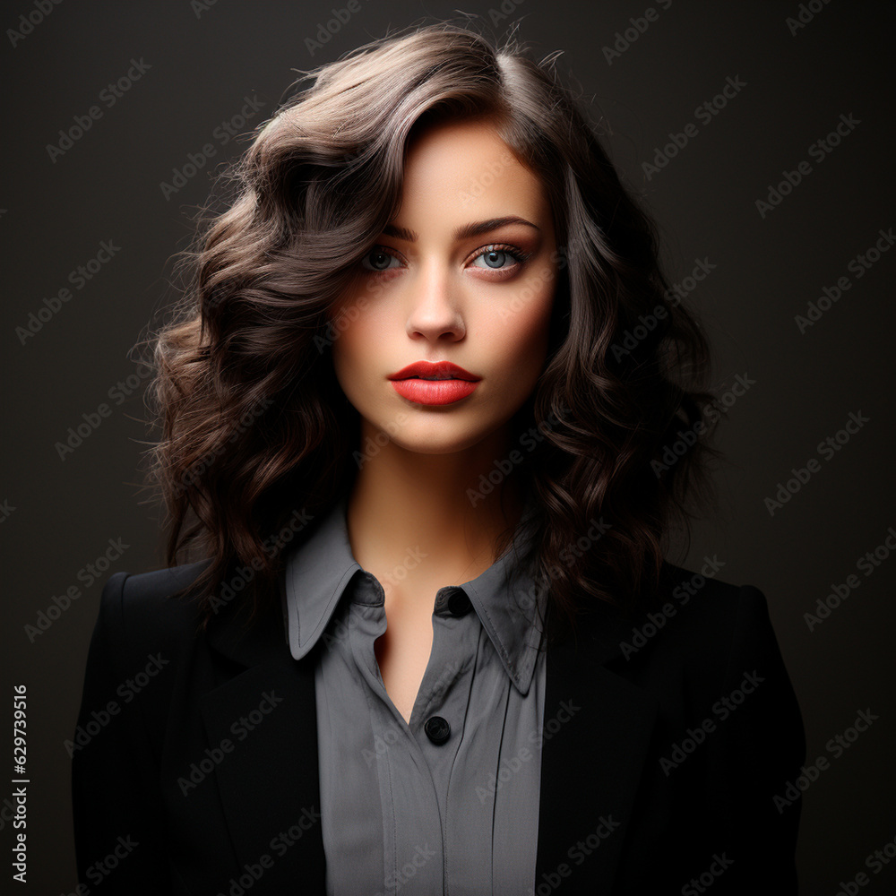 Portrait of a beautiful young woman Portrait of a beautiful young woman
