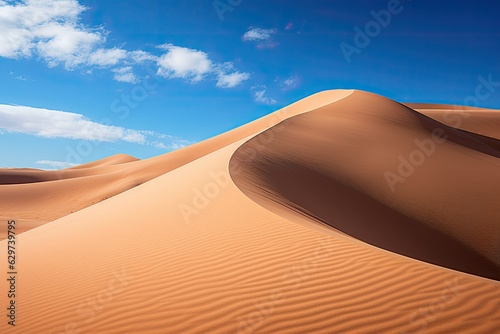 Dunes in a Desert Landscape