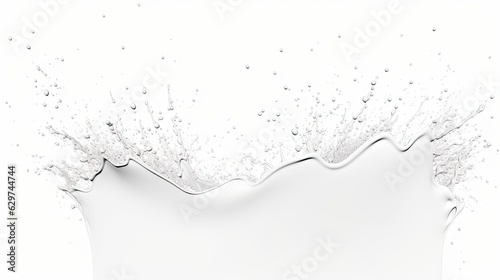 white splash background